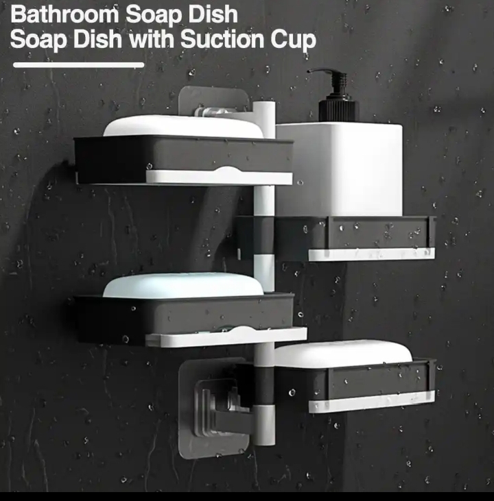 4 LAYERS ROTATABLE SOAP RACK 4 LAYERS ROTATABLE SOAP RACK