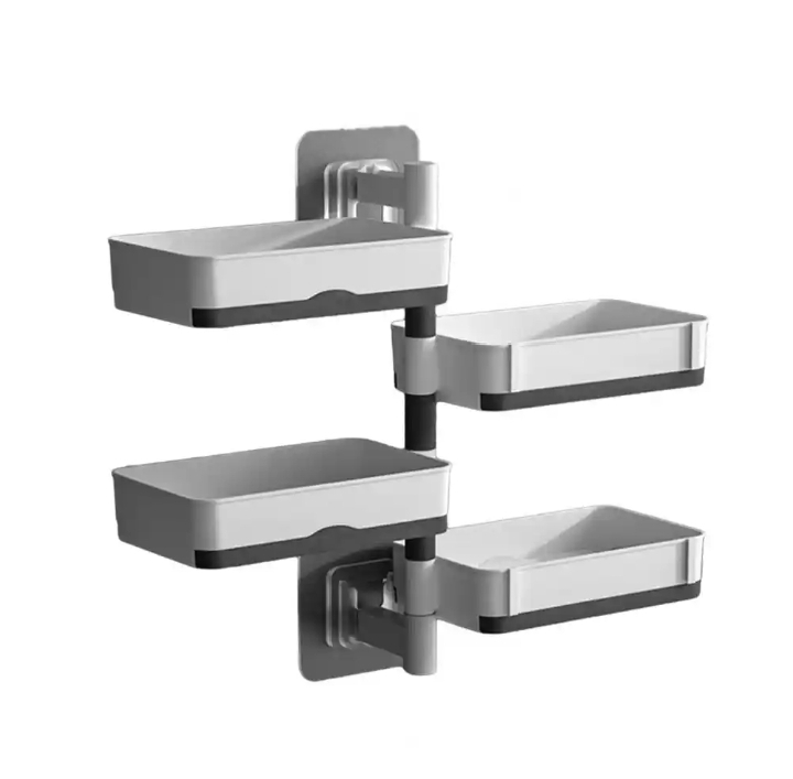 4 LAYERS ROTATABLE SOAP RACK 4 LAYERS ROTATABLE SOAP RACK