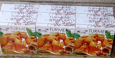 TUMERIC SOAP 6 PIECES PER PACK