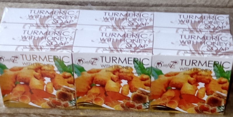 TUMERIC SOAP 6 PIECES PER PACK TUMERIC SOAP 6 PIECES PER PACK