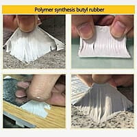 Waterproof Self-adhesive Tape Aluminum Butyl Foil For Roof Pipe Repairing Waterproof Self-adhesive Tape Aluminum Butyl Foil For Roof Pipe Repairing