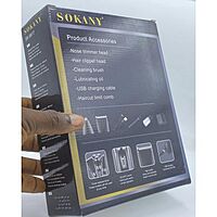 SOKANY PROFESIONAL 3IN1 COMPLETE MEN KIT. CLIPPER,SHAVER & TRIMMER SOKANY PROFESIONAL 3IN1 COMPLETE MEN KIT. CLIPPER,SHAVER & TRIMMER