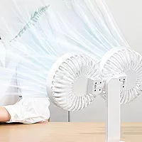 DOUBLE FACE RECHARGEABLE FAN DOUBLE FACE RECHARGEABLE FAN
