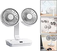 DOUBLE FACE RECHARGEABLE FAN DOUBLE FACE RECHARGEABLE FAN
