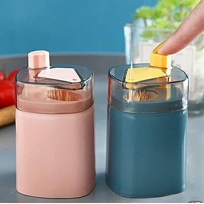 TOOTH PICK AUTO DISPENSER TOOTH PICK POP-UP  STORAGE