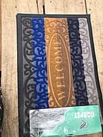 COLOURFUL FOOT MAT 40CM BY 60CM COLOURFUL FOOT MAT 40CM BY 60CM