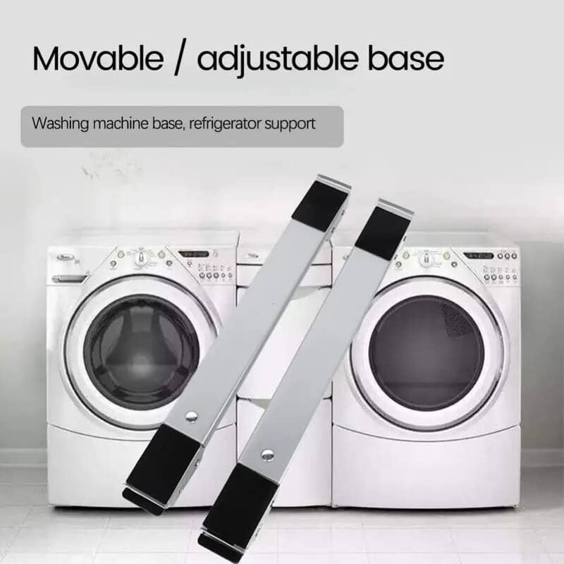 MOVEABLE ADJUSTABLE TELESCOPIC WASHING MACHINE FRIDGE FREEZER STAND 2PIECES MOVEABLE ADJUSTABLE TELESCOPIC WASHING MACHINE FRIDGE FREEZER STAND 2PIECES