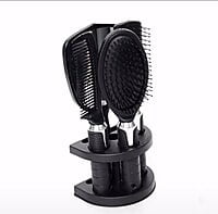 HAIR STYLING COMB AND BRUSH SET - 1 MIRROR. 2 BRUSHES, 1 COMB & 1 ORGANIZER HAIR STYLING COMB AND BRUSH SET - 1 MIRROR. 2 BRUSHES, 1 COMB & 1 ORGANIZER