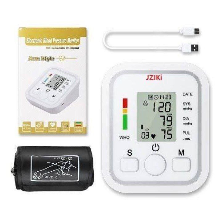 HIGH ACCURACY BLOOD PRESSURE MONITOR BP MACHINE WITH VOICE PROMPT HIGH ACCURACY BLOOD PRESSURE MONITOR BP MACHINE WITH VOICE PROMPT