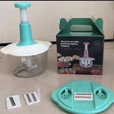 MANUAL CHOPPER MANUAL BLENDER WITH ACCESSORIES