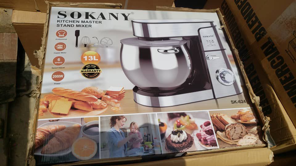 SOKANY STAND MIXER - 13 LITRES SOKANY STAND MIXER - 13 LITRES