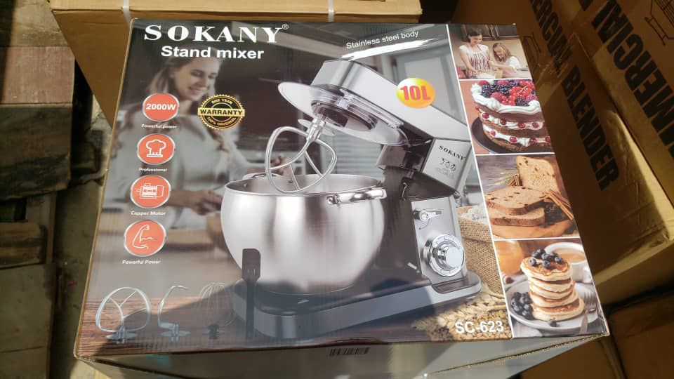SOKANY STAND MIXER - 10 LITRES SOKANY STAND MIXER - 10 LITRES