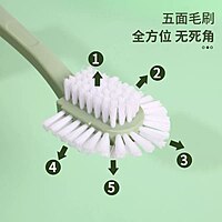 5-SIDED SHOES, JEANS, AND HARD STUFFS WASHING BRUSH 5-SIDED SHOES, JEANS, AND HARD STUFFS WASHING BRUSH