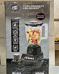 JDSMP BLENDER GRINDER AND MIXERS 600W