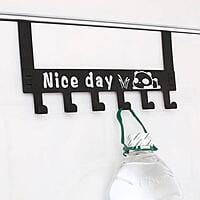 NICE DAY 6 HOOKS METAL REAR HANGER NICE DAY 6 HOOKS METAL REAR HANGER