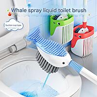 WHALE SPRAY TOILET BRUSH WHALE SPRAY TOILET BRUSH