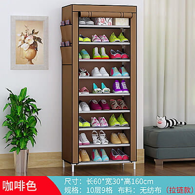 10 LAYERS  DUSTPROOF & WATER PROOF SHOE RACK